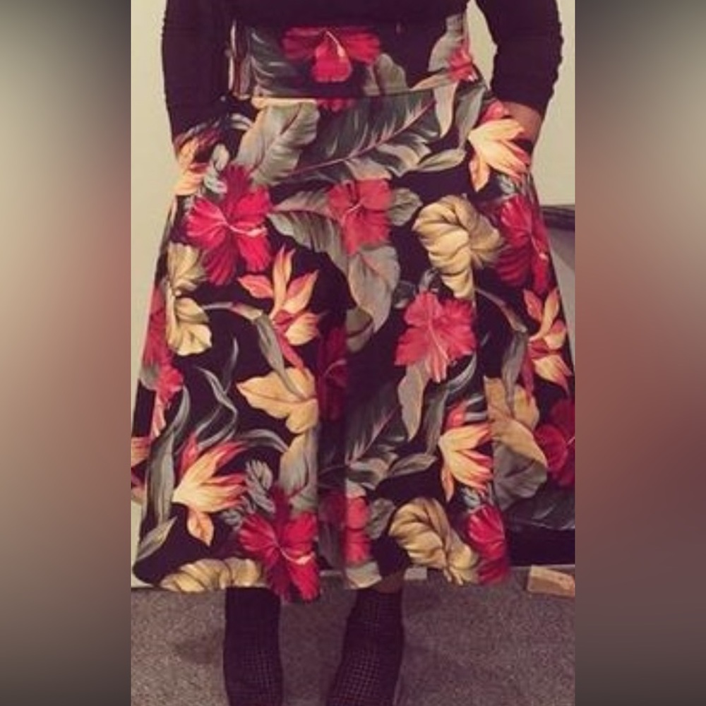 HIGH WAIST MIDI SKIRT- JIBRI